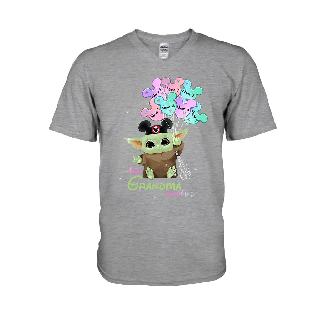 Personalized Best Grandma Ever T-shirt & Hoodie Gift for Mother's Day