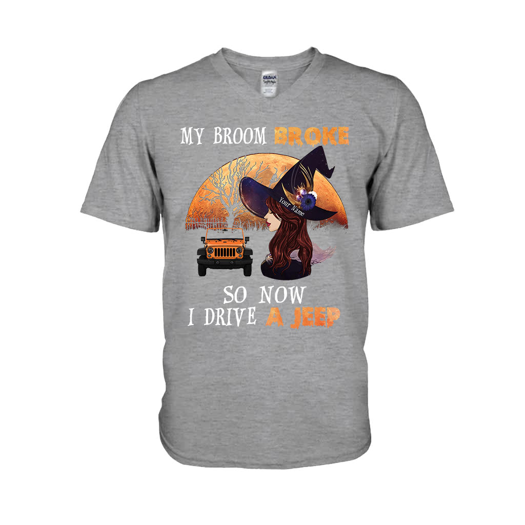 Personalized Halloween T-Shirt & Hoodie Custom Name for Jeep Lovers