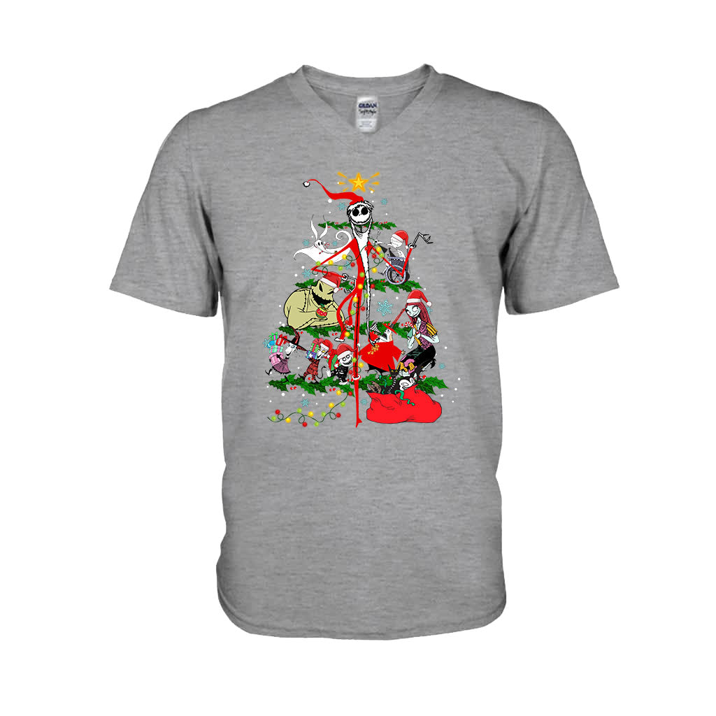 Personalized Nightmare Christmas Tree T-shirt & Hoodie Gift