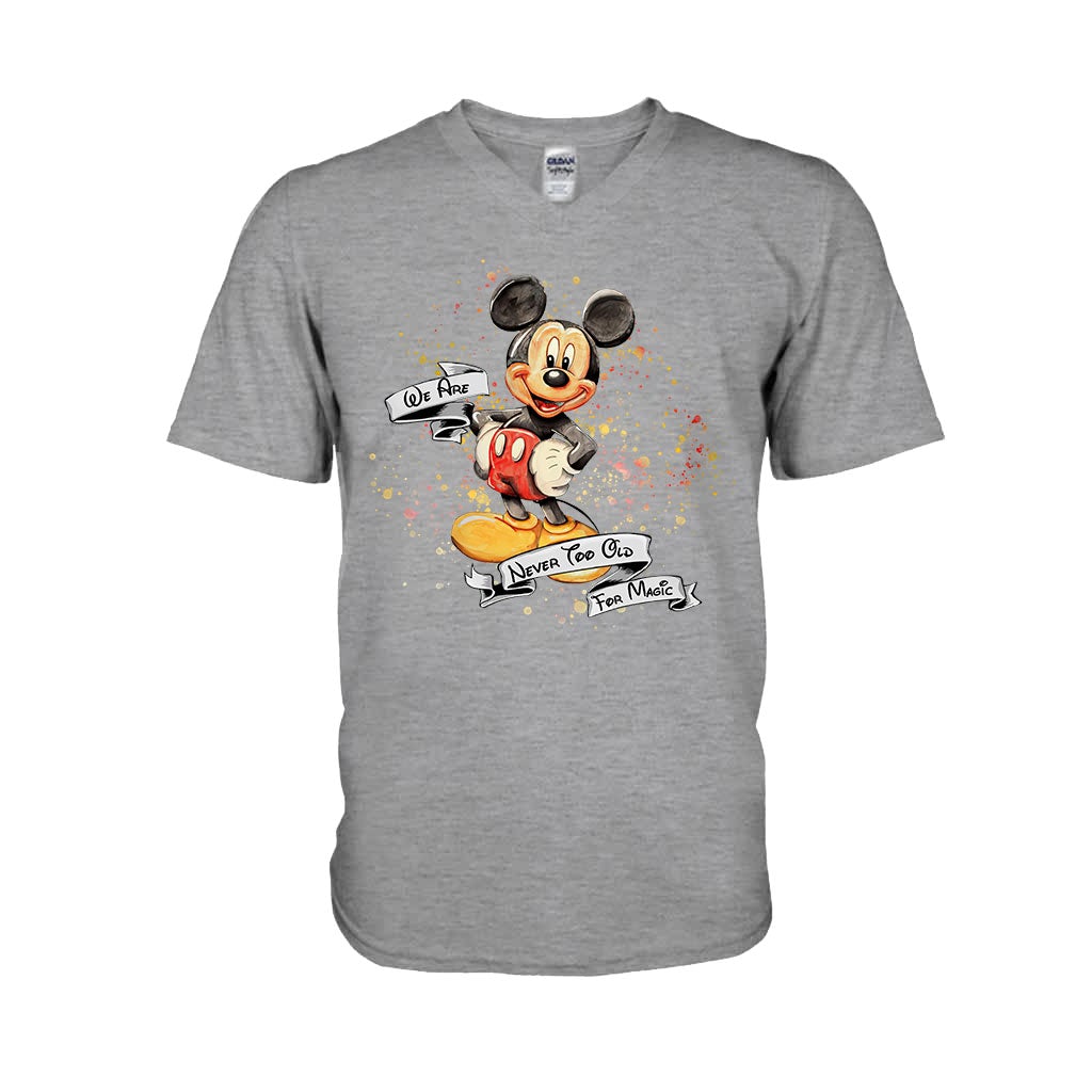 Personalized Mickey Mouse Ears T-shirt & Hoodie Gift for Birthday