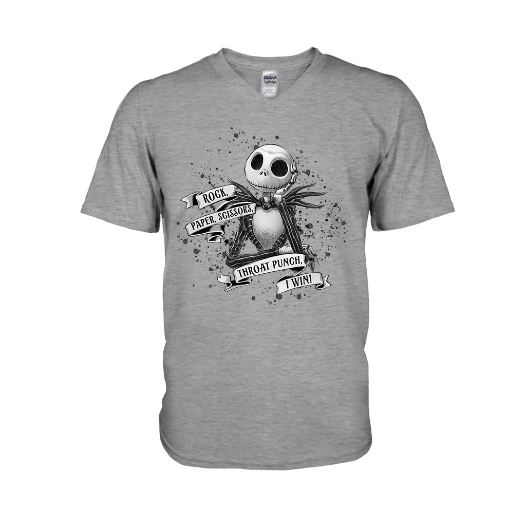 Personalized Rock Paper Scissors T-Shirt & Hoodie Gift for Halloween