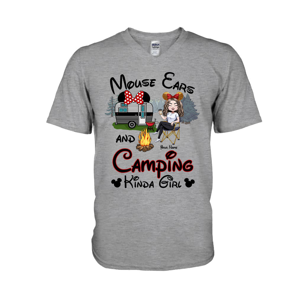 Personalized Camping Kinda Girl T-shirt Hoodie Custom Gift