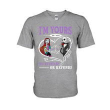 Load image into Gallery viewer, Personalized I'm Yours No Returns Nightmare T-Shirt &amp; Hoodie Gift
