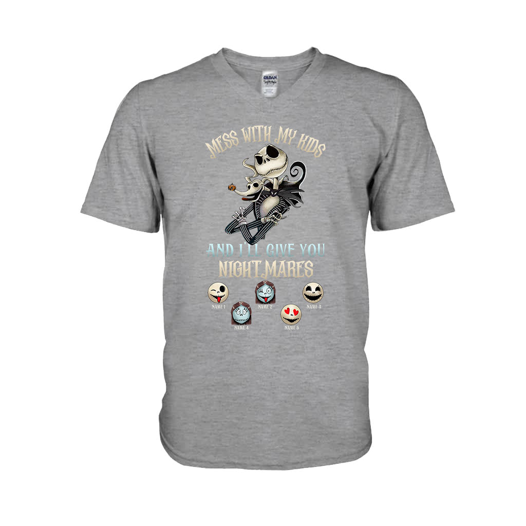 Personalized Nightmare T-shirt and Hoodie Gift for Dad | Halloween & Father's Day