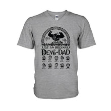 Load image into Gallery viewer, Personalized Demi-Dad T-Shirt &amp; Hoodie Custom Name Gift for Father's Day
