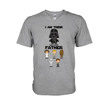 Load image into Gallery viewer, Personalized I Am Their Father T-shirt &amp; Hoodie for Dad
