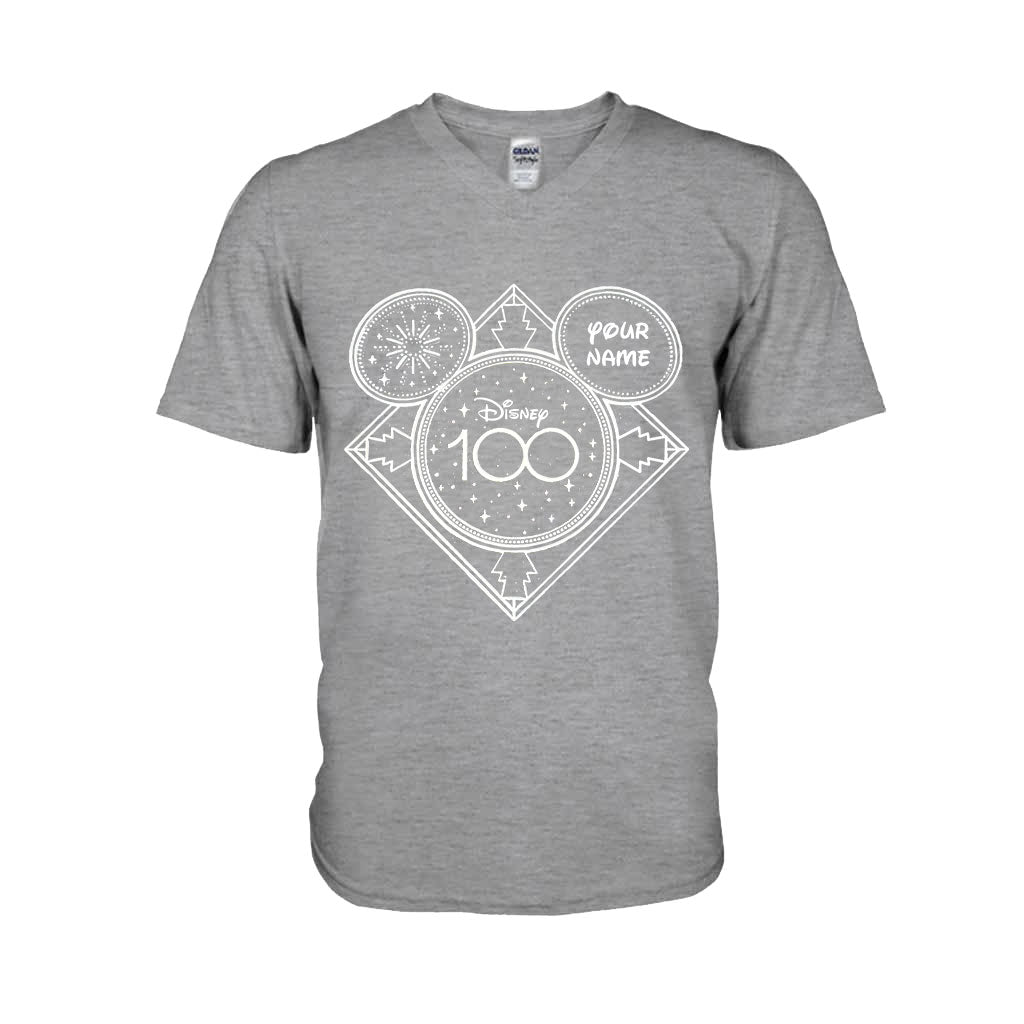 Personalized Disney 100 Celebration T-shirt & Hoodie for Kids & Adults