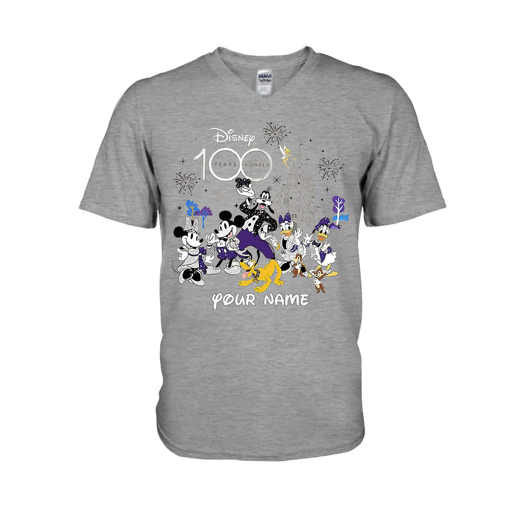 Personalized Disney 100 Years of Wonder T-shirt & Hoodie Gift