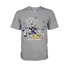 Load image into Gallery viewer, Personalized Disney 100 Years of Wonder T-shirt &amp; Hoodie Gift
