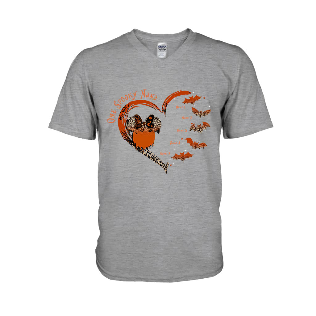 Personalized Halloween T-Shirt & Hoodie for Grandma | Spooky Nana Gift