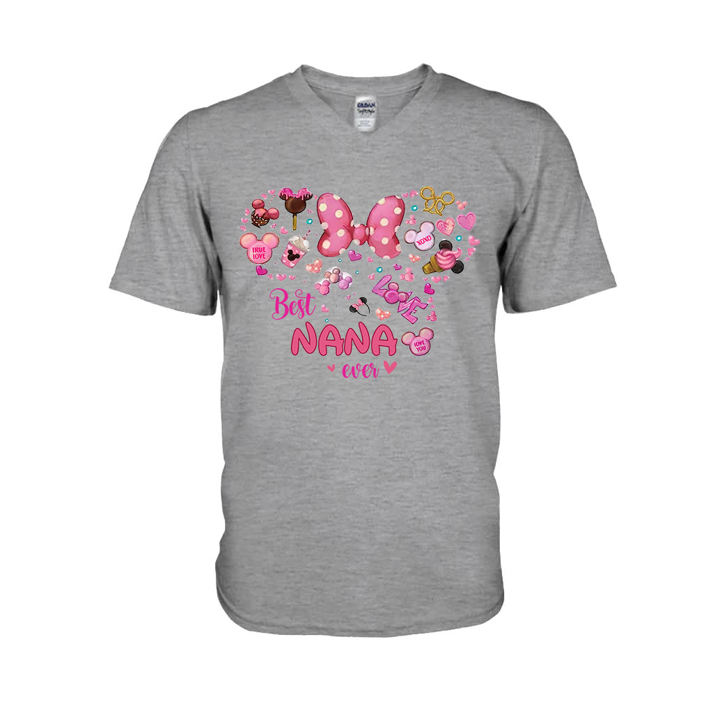 Personalized Best Nana Ever T-shirt & Hoodie Gift for Grandma