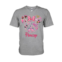 Load image into Gallery viewer, Personalized Christmas Mouse T-shirt &amp; Hoodie Custom Name Gift
