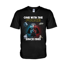 Load image into Gallery viewer, Personalized The Force T-shirt and Hoodie Custom Name Gift
