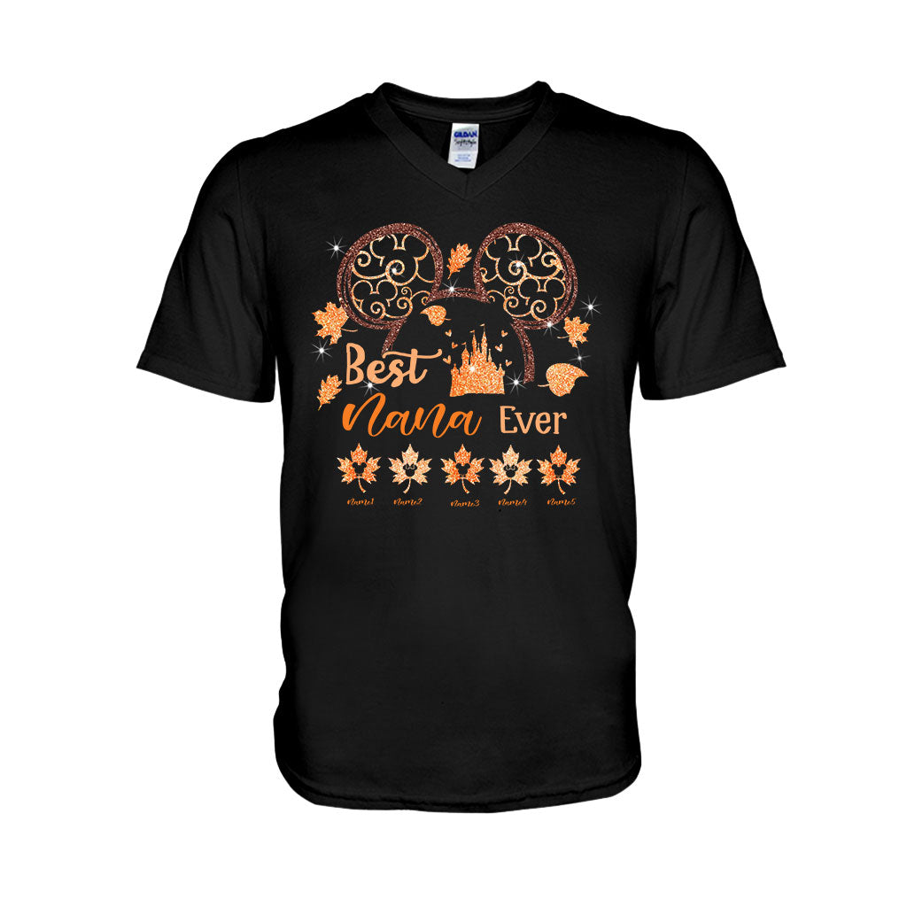 Personalized Best Nana Ever T-shirt & Hoodie Gift for Grandma