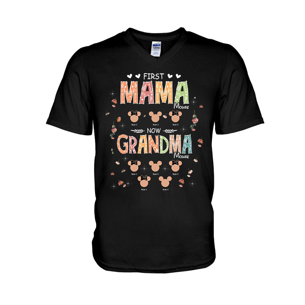 Personalized Grandma Mouse T-shirt Hoodie Gift for Mother's Day