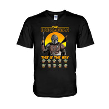 Load image into Gallery viewer, Personalized Dadalorian T-shirt &amp; Hoodie Gift for Dad
