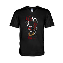 Load image into Gallery viewer, Personalized Couple T-Shirt and Hoodie Set with Names for Anniversary Gift

