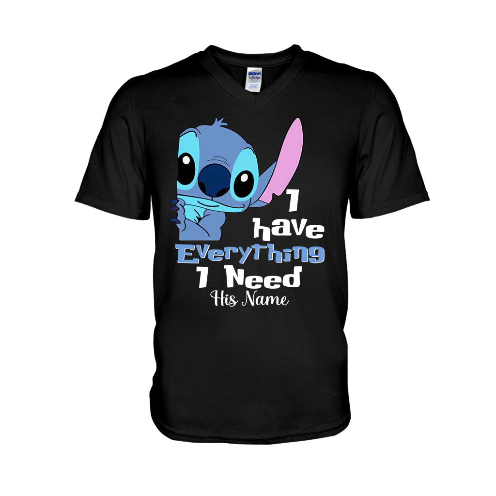 Personalized Ohana T-shirt & Hoodie Gift for Couples