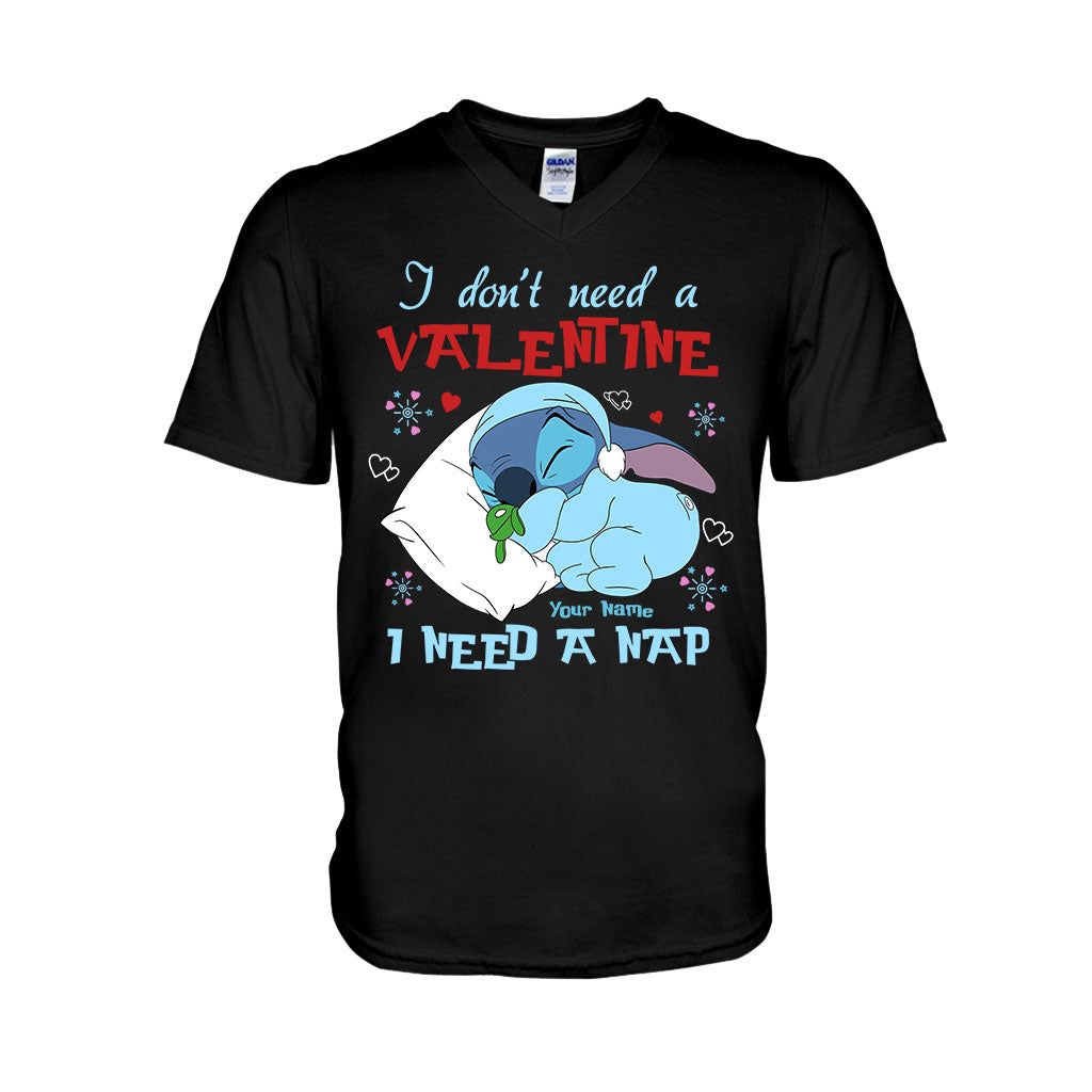Personalized Valentine Ohana T-shirt & Hoodie Gift for Partner