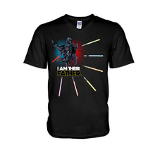 Load image into Gallery viewer, Personalized I Am Their Father T-shirt &amp; Hoodie Custom Names Gift for Dad
