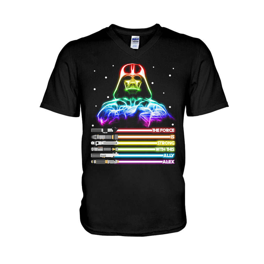 Personalized LGBT Support T-Shirt & Hoodie with Custom Name