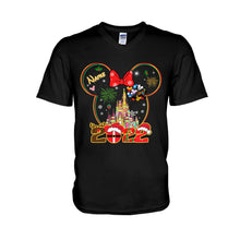 Load image into Gallery viewer, Personalized Christmas Mouse T-shirt &amp; Hoodie for Kids - Custom Name Gift
