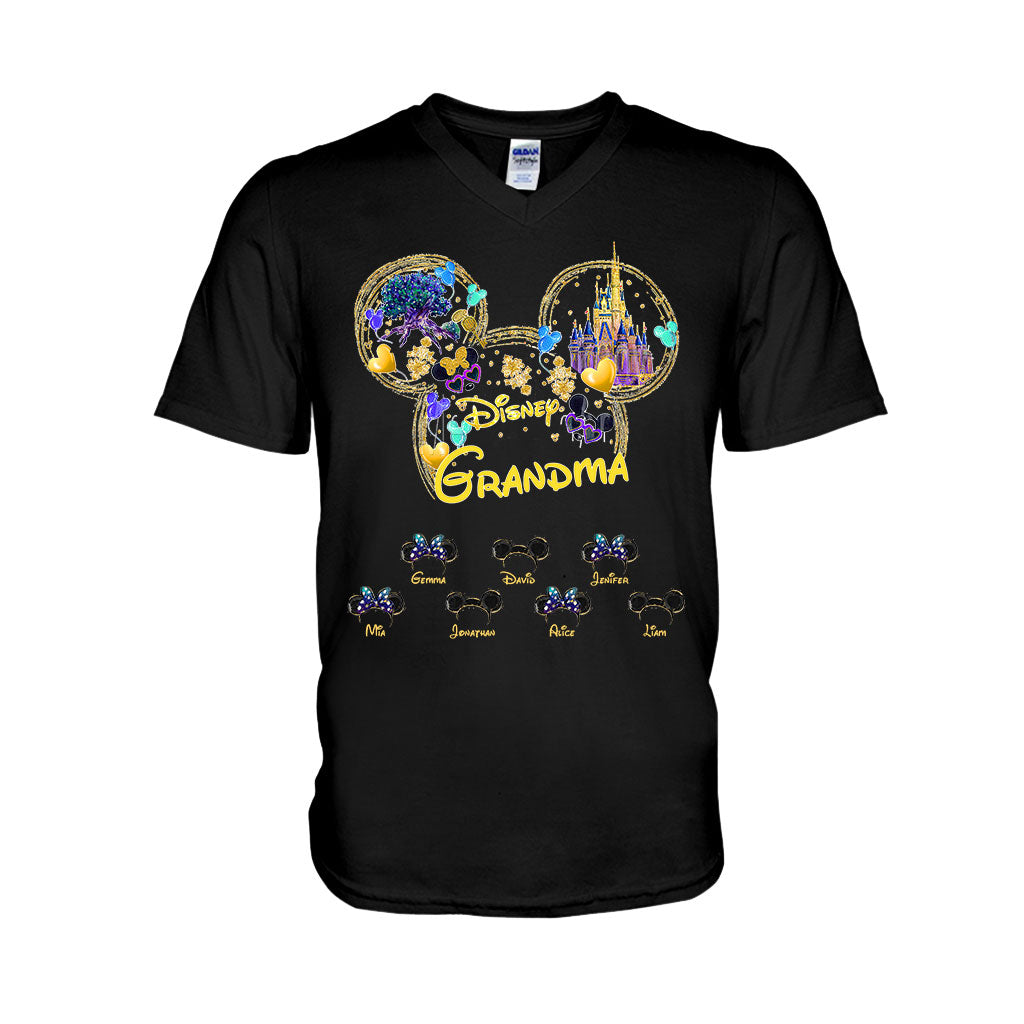 Personalized Disney Grandma T-shirt & Hoodie Gift for Mother's Day