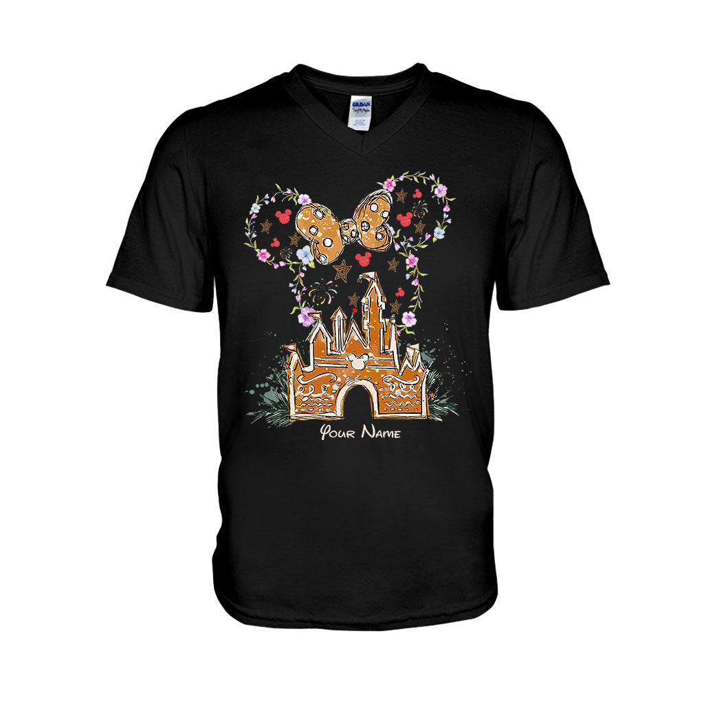 Personalized Merry Christmas Mouse T-shirt & Hoodie Custom Name Gift