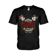 Load image into Gallery viewer, Personalized Disney Couples Trip T-shirt &amp; Hoodie with Names
