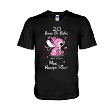 Load image into Gallery viewer, Personalized Couple T-shirt &amp; Hoodie His &amp; Hers Ohana Gift
