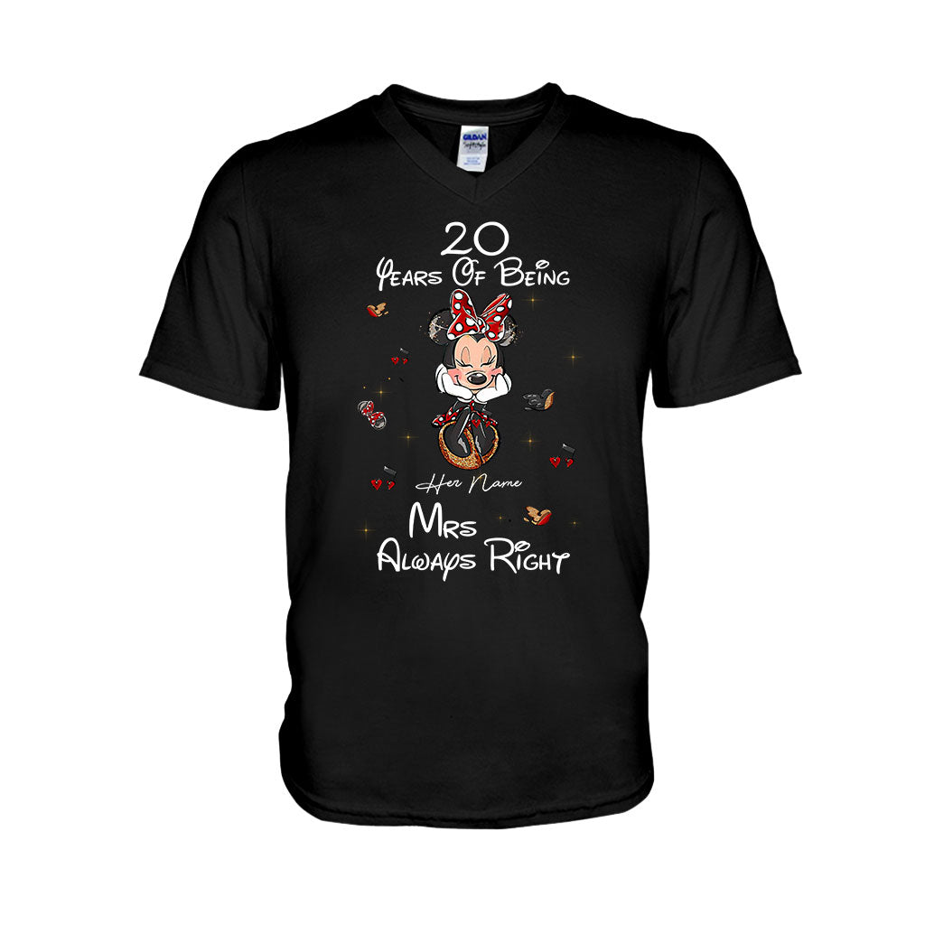 Personalized Couple T-shirt & Hoodie Custom Name Gift Idea