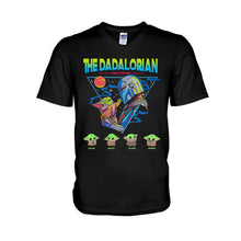 Load image into Gallery viewer, Personalized Father's Day T-shirt &amp; Hoodie The DADALORIAN Gift for Dad
