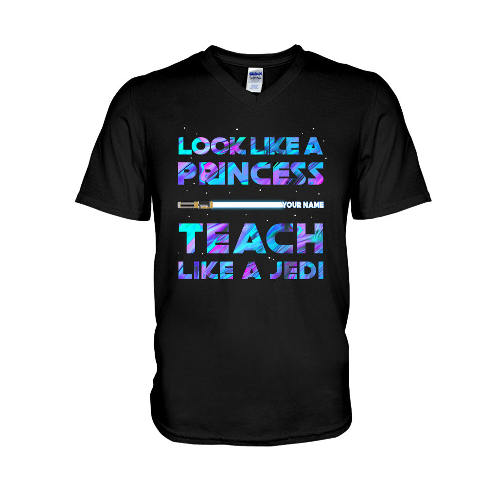 Personalized Teacher T-shirt Look Like a Princess Gift