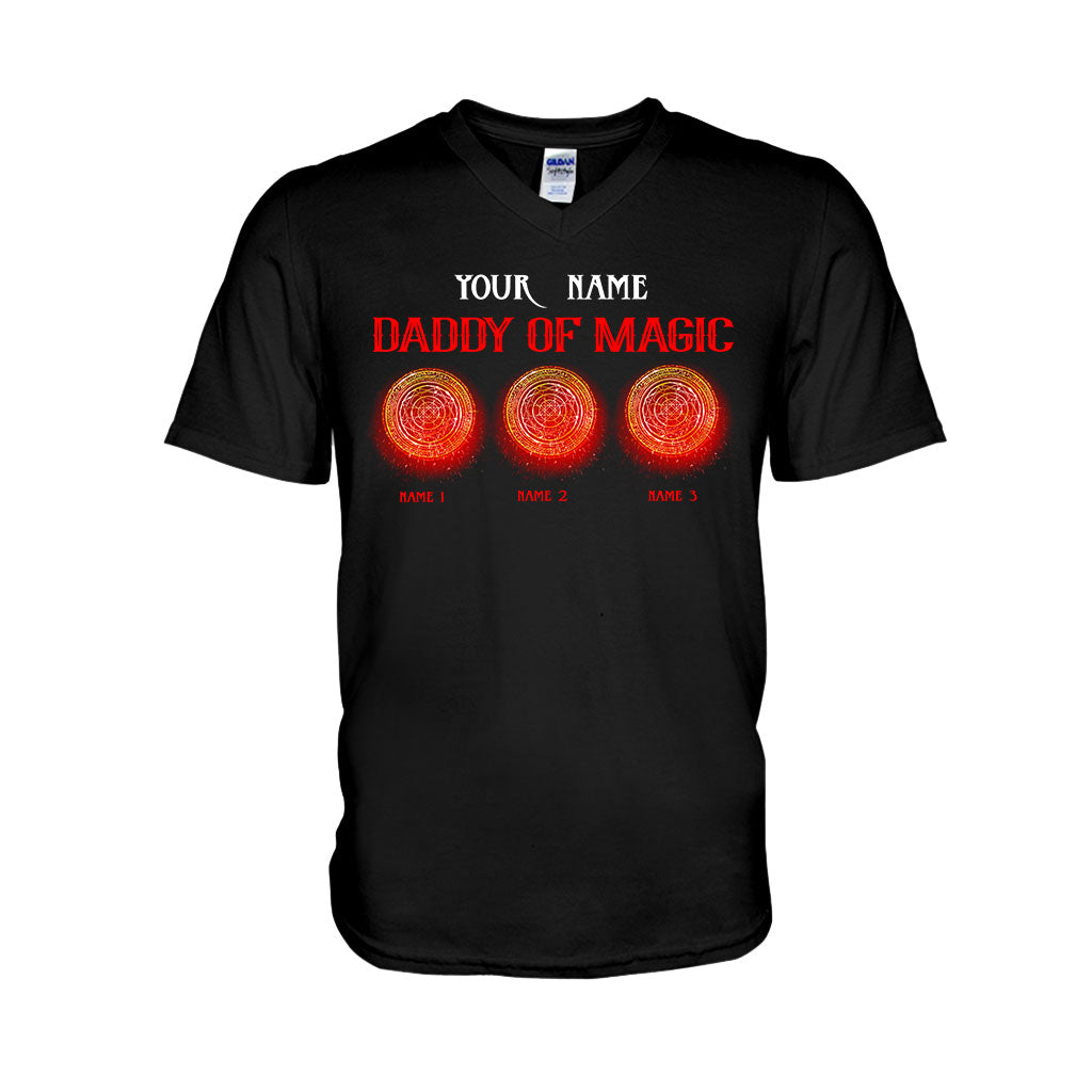 Personalized Daddy of Magic T-Shirt & Hoodie for Father's Day Gift