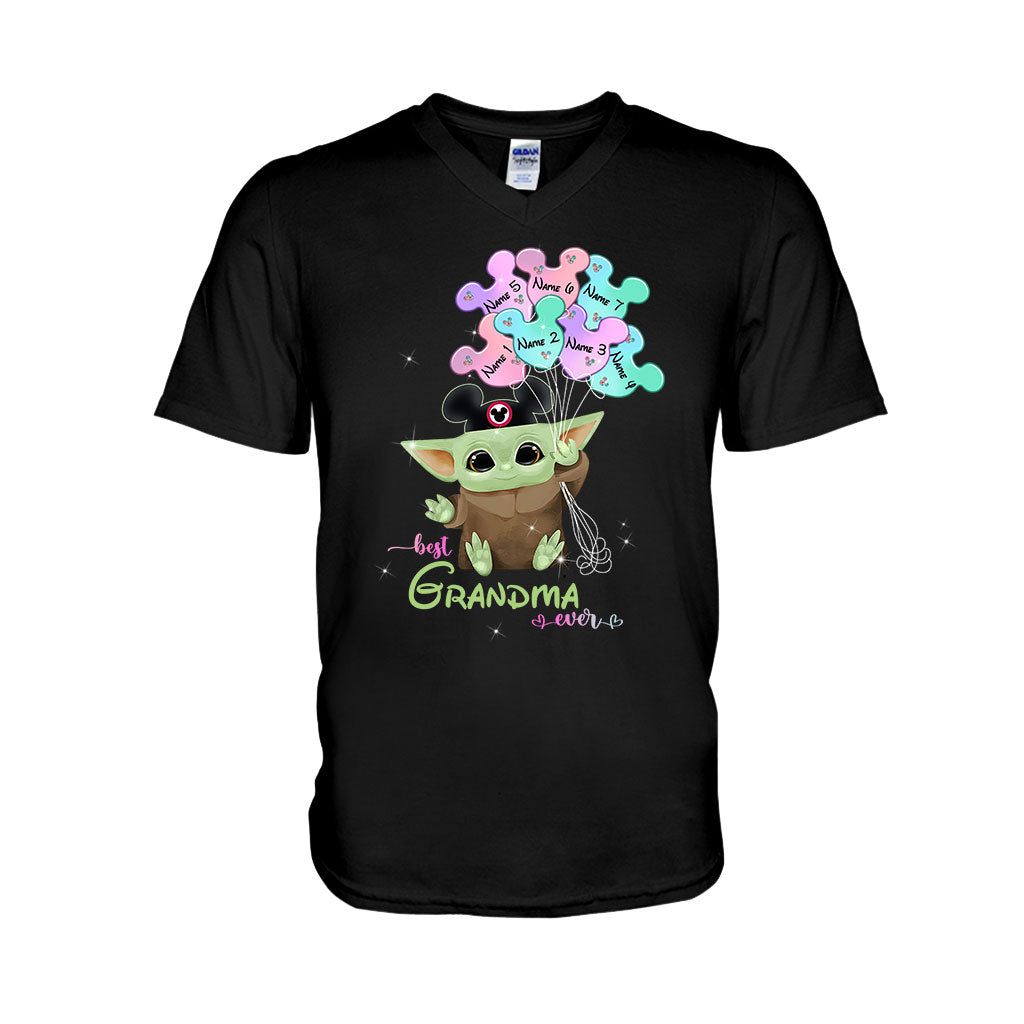 Personalized Best Grandma Ever T-shirt & Hoodie Gift for Mother's Day