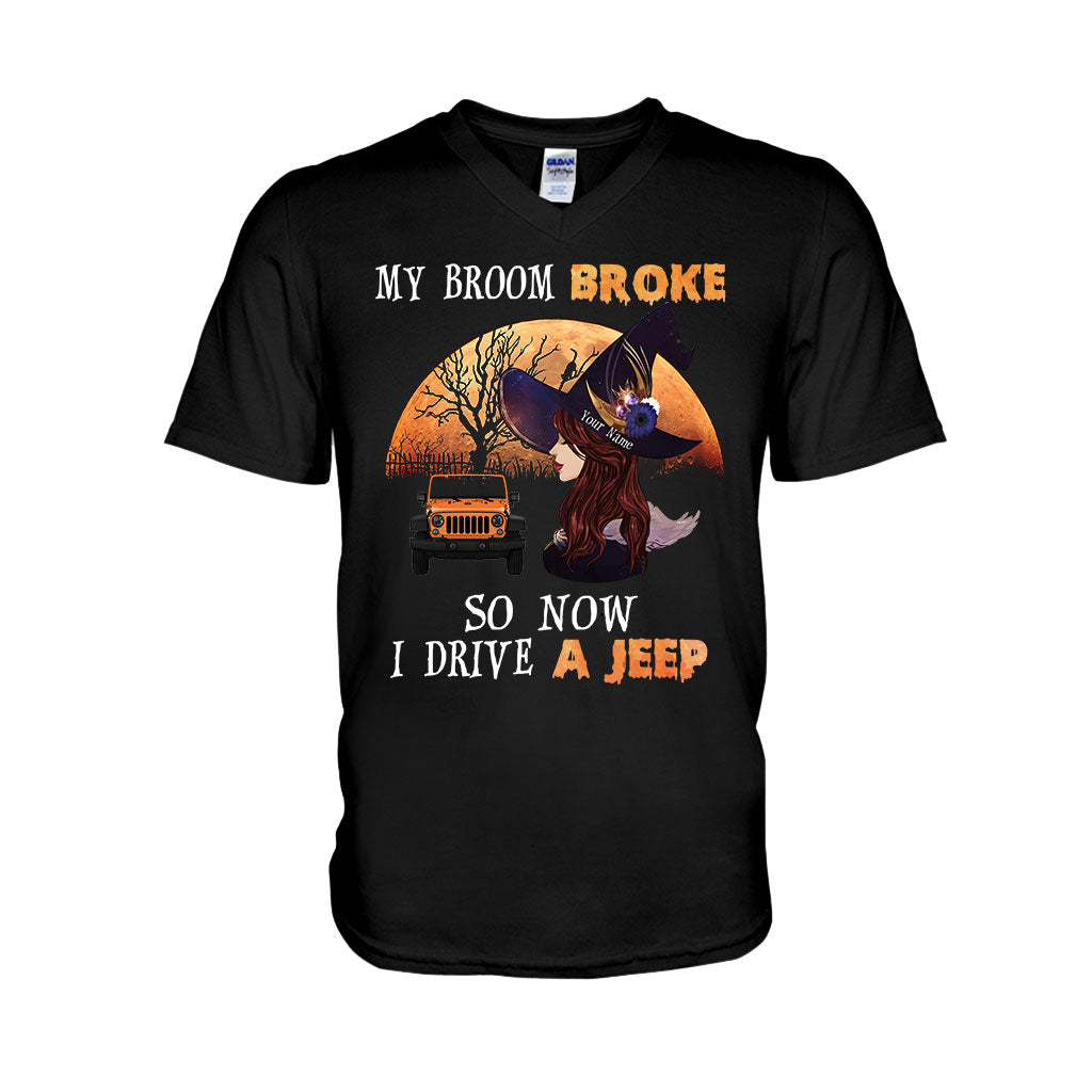 Personalized Halloween T-Shirt & Hoodie Custom Name for Jeep Lovers