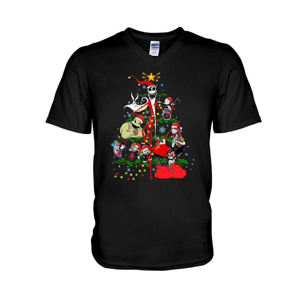Personalized Nightmare Christmas Tree T-shirt & Hoodie Gift