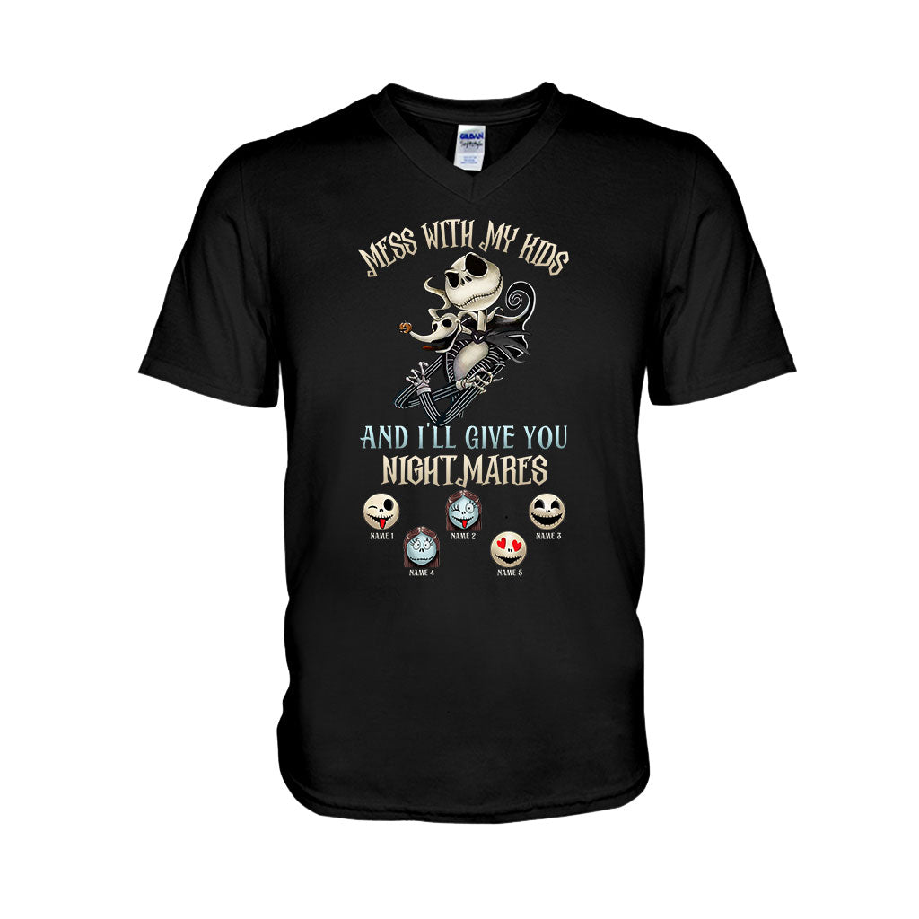 Personalized Nightmare T-shirt and Hoodie Gift for Dad | Halloween & Father's Day
