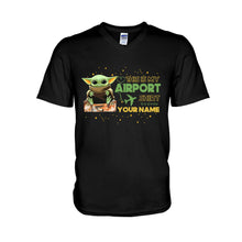 Load image into Gallery viewer, Personalized Airport Shirt Featuring Custom Name T-shirt &amp; Hoodie
