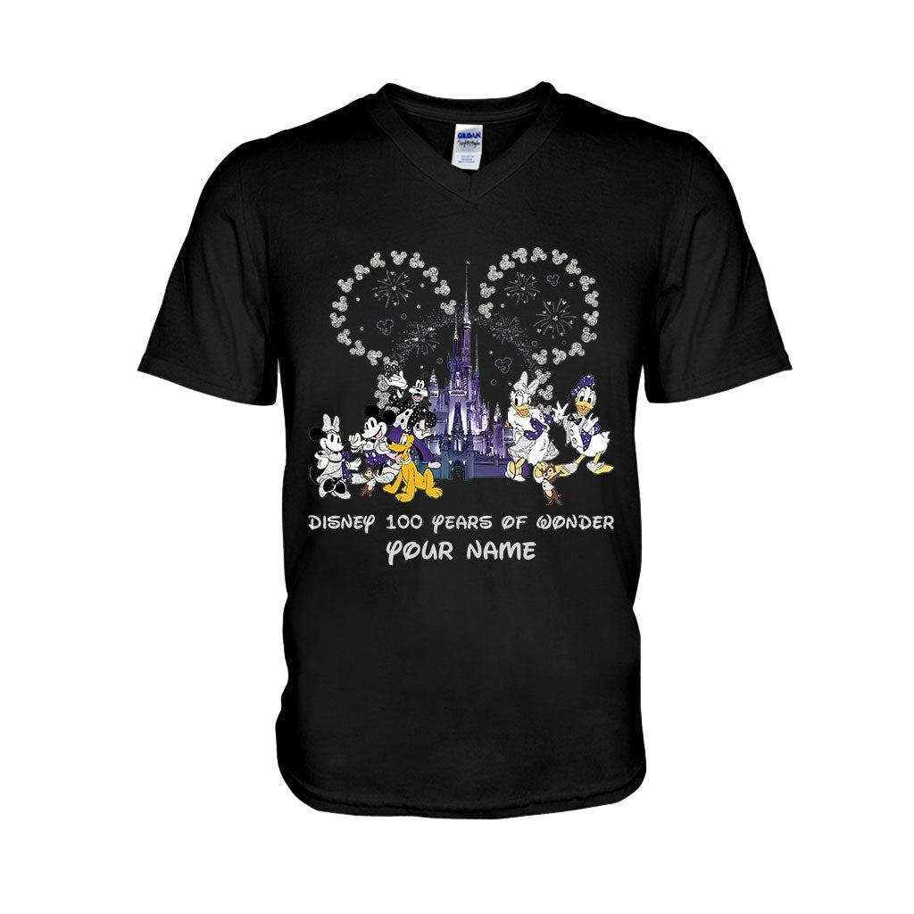 Personalized Disney 100 Years of Wonder T-shirt & Hoodie Gift