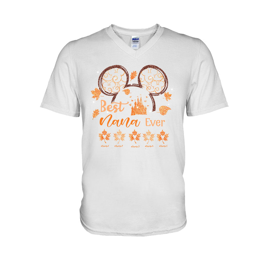 Personalized Best Nana Ever T-shirt & Hoodie Gift for Grandma