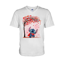 Load image into Gallery viewer, Personalized Couple T-shirt &amp; Hoodie with Custom Names | Unique Romantic Gift

