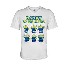 Load image into Gallery viewer, Personalized Daddy Of The Aliens T-Shirt &amp; Hoodie Gift for Dad
