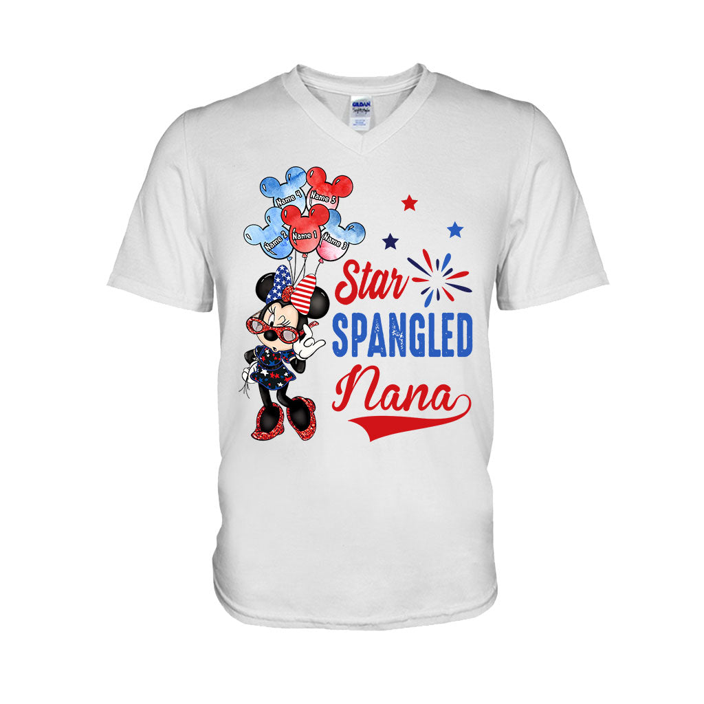 Personalized Independence Day Grandma T-shirt and Hoodie Gift