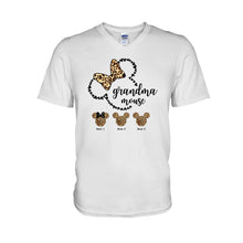 Load image into Gallery viewer, Personalized Grandma Mouse T-shirt &amp; Hoodie for Mother's Day
