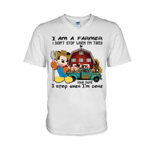 Load image into Gallery viewer, Personalized Farmer T-Shirt &amp; Hoodie Custom Name Gift
