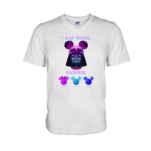 Load image into Gallery viewer, Personalized Father's Day T-shirt &amp; Hoodie Custom Name Gift
