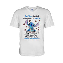 Load image into Gallery viewer, Personalized Coffee Spelled Eeffoc T-shirt &amp; Hoodie Gift Idea
