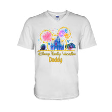 Load image into Gallery viewer, Personalized Disney Family Vacation T-shirt &amp; Hoodie for Dad
