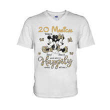 Load image into Gallery viewer, Personalized Couple T-shirt and Hoodie with Custom Names for Anniversary
